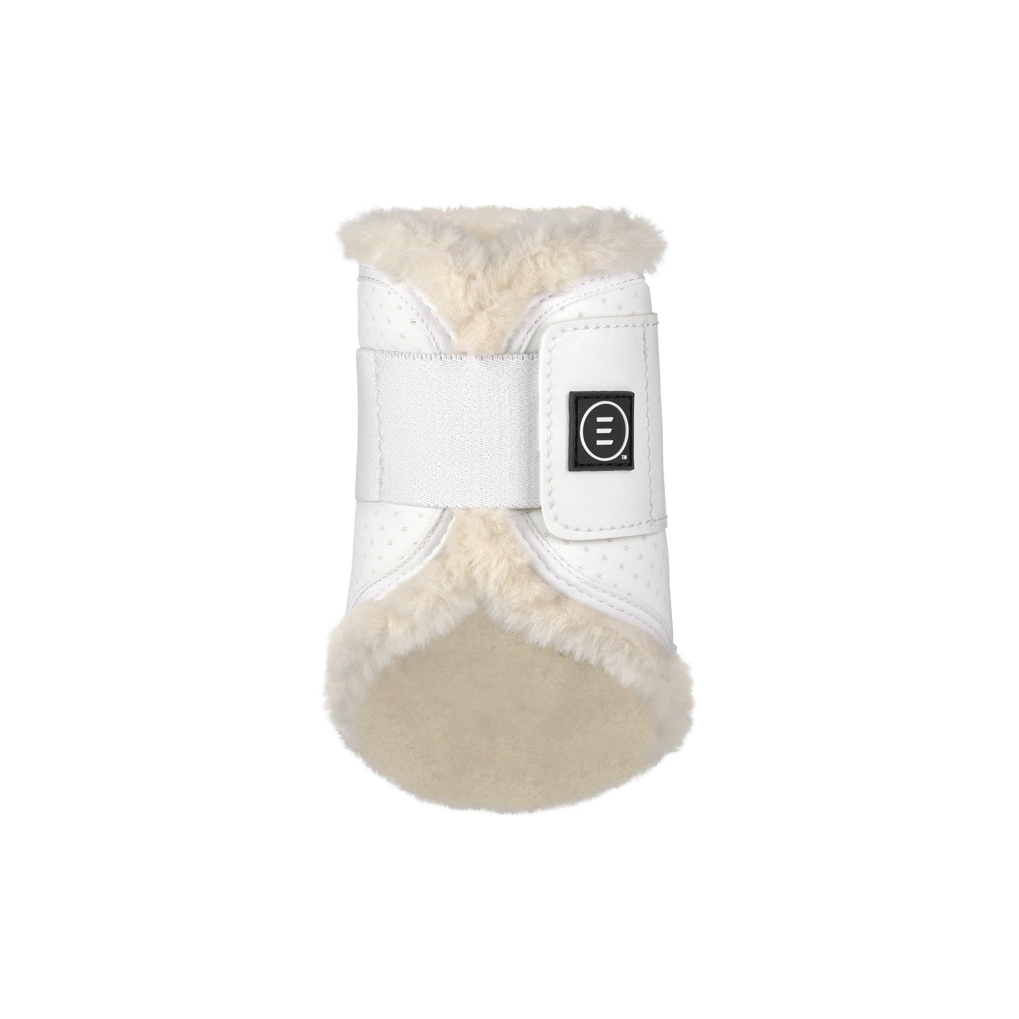 The Essential EveryDay Hind Boot in White with Natural Vegan SheepsWool