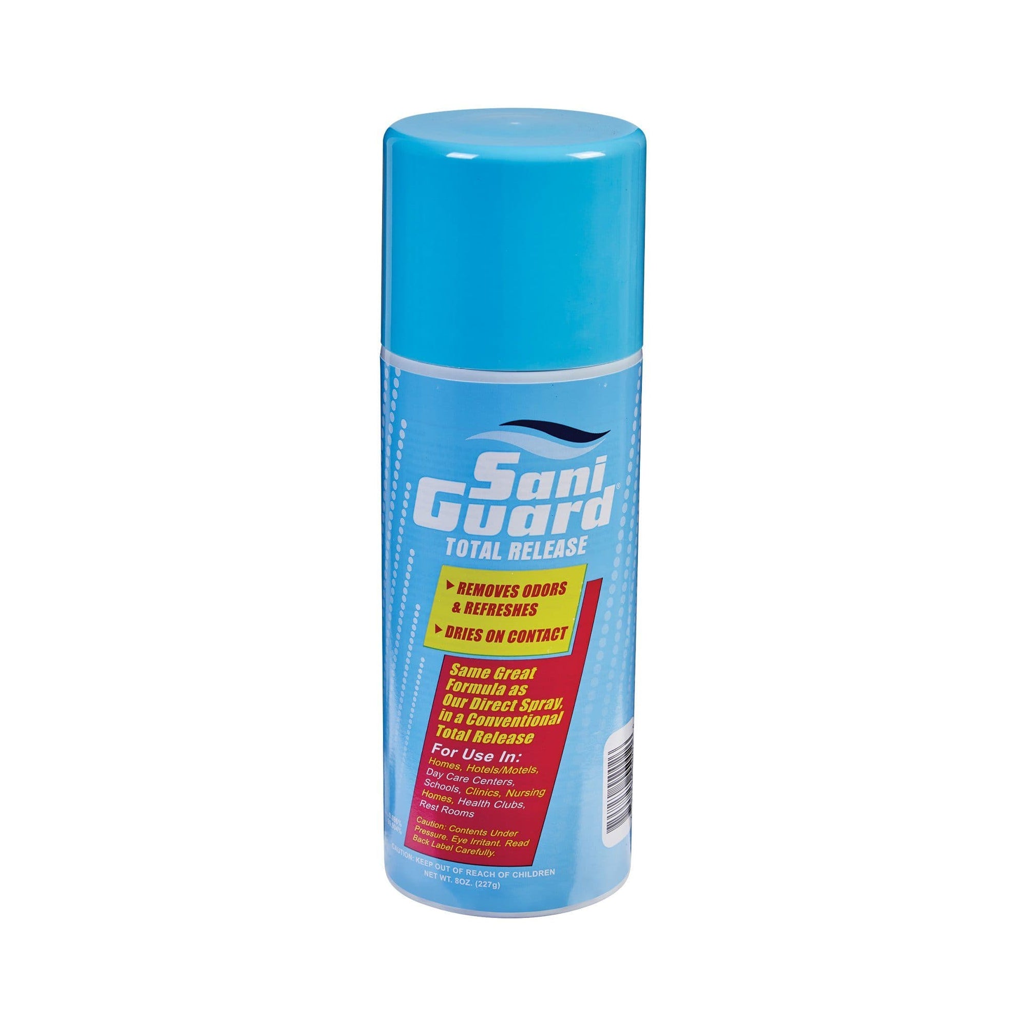 SaniGuard Total Release fogger sanitizes rooms and enclosed spaces in just 15 minutes.