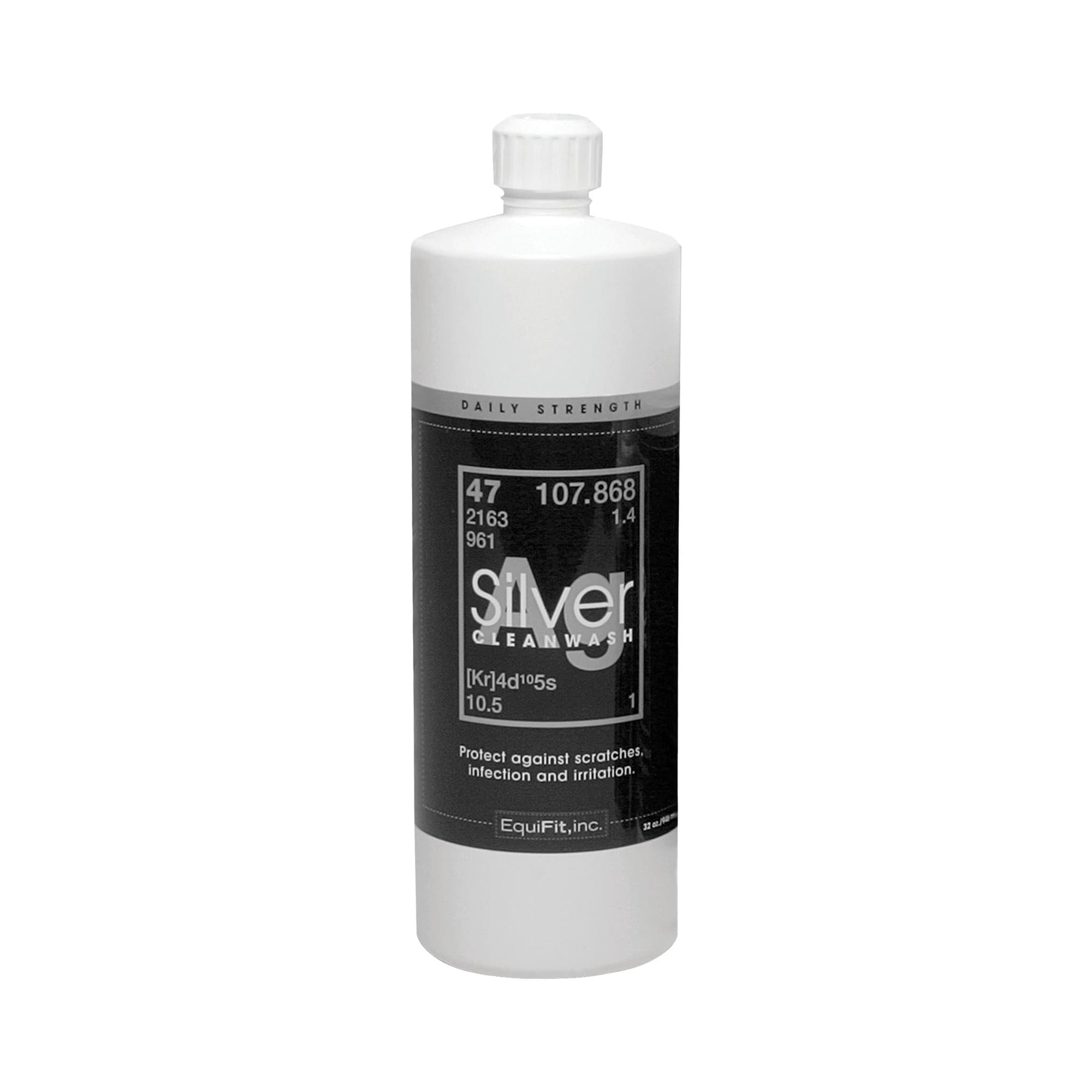 AgSilver CleanWash is a therapeutic shampoo for horses to aid in the prevention of bacteria and fungus known for causing irritations such as rain rot, scratches, ringworm and thrush.