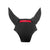 HeadsUp Ear Bonnet features a Removable red patch on the forehead which alerts others that your horse needs more space when passing
